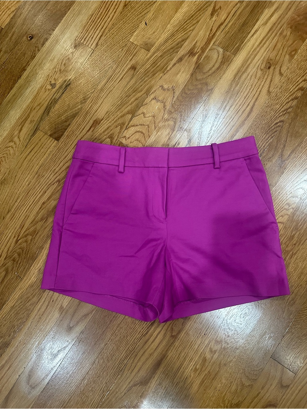 Women’s Magenta Tailored Shorts. Loft Outlet. Size 2